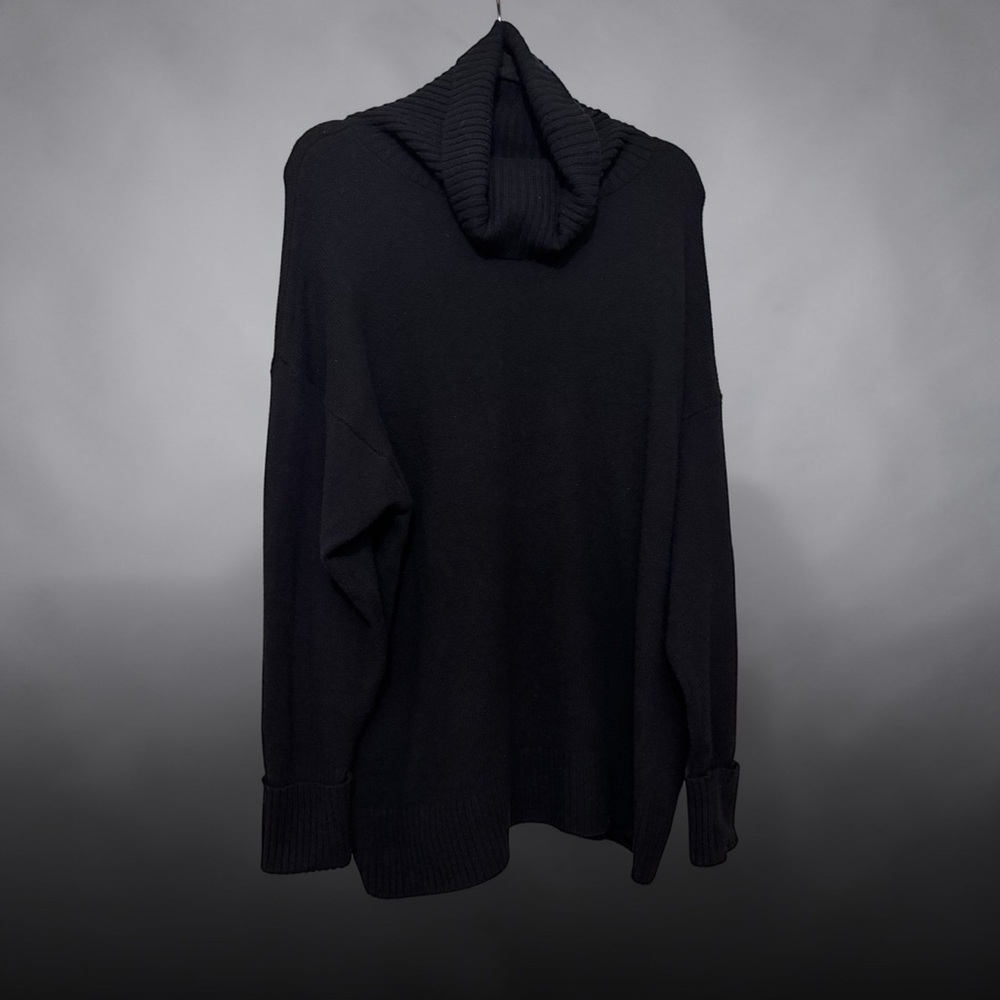 Old Navy Black Cowl Neck Sweater